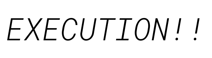 Roboto Mono Light Italic  Free Fonts Download