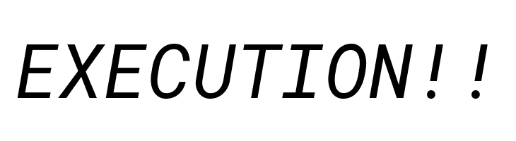 Roboto Mono Italic  Free Fonts Download