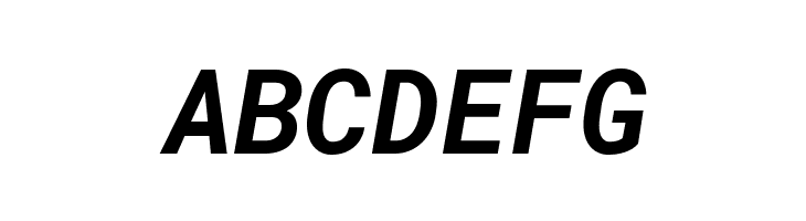 Roboto Mono Bold Italic  Free Fonts Download