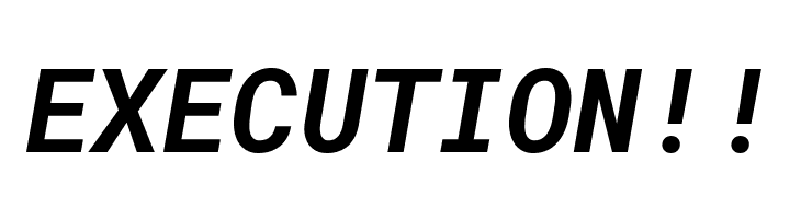 Roboto Mono Bold Italic  Free Fonts Download