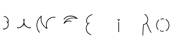 Alphabutt Letters A  Free Fonts Download