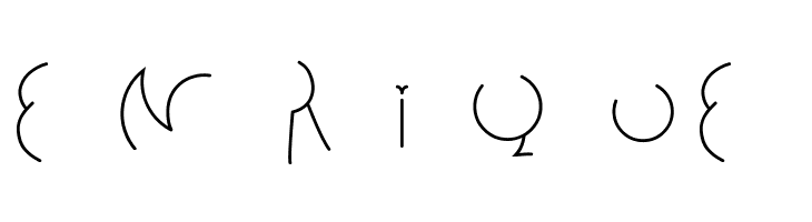 Alphabutt Letters A  Free Fonts Download