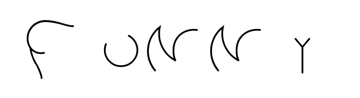 Alphabutt Letters A  Free Fonts Download