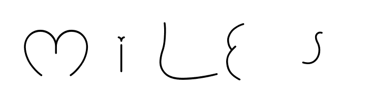 Alphabutt Letters A  Free Fonts Download