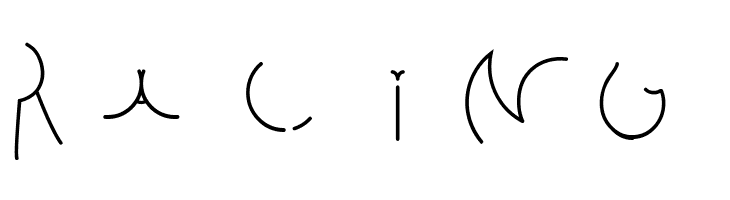 Alphabutt Letters A  Free Fonts Download