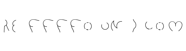 Alphabutt Letters A  Free Fonts Download