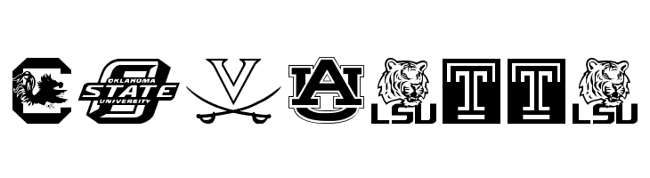 College Collage Regular  Free Fonts Download