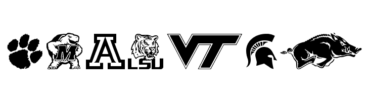 College Collage Regular  Free Fonts Download