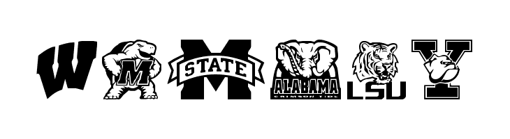 College Collage Regular  Free Fonts Download