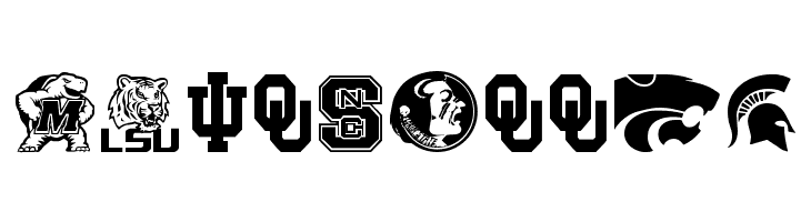 College Collage Regular  Free Fonts Download