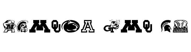 College Collage Regular  Free Fonts Download