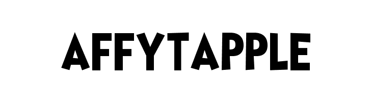 AFFYTAPPLE Scroller Font