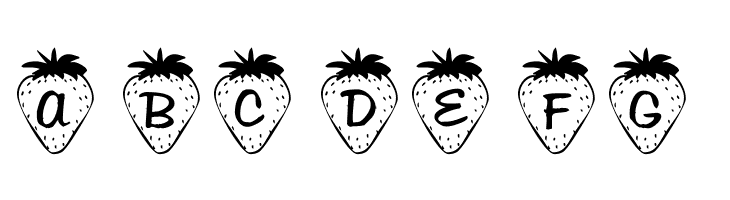 101! Strawberry Delight  Free Fonts Download