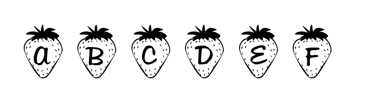 101! Strawberry Delight  Free Fonts Download