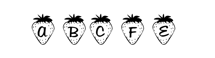 101! Strawberry Delight  Free Fonts Download