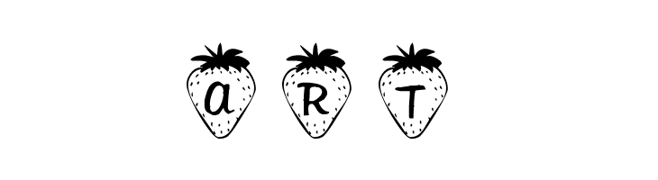 101! Strawberry Delight  Free Fonts Download