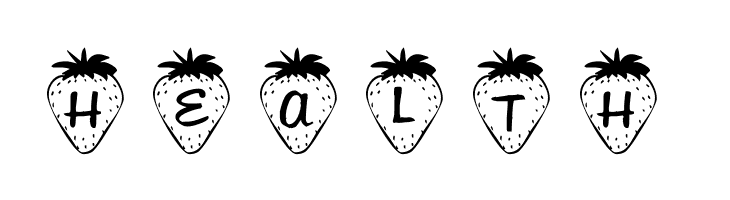 101! Strawberry Delight  Free Fonts Download