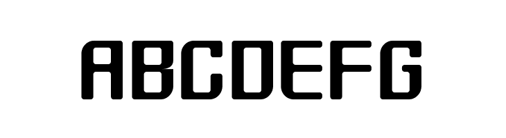 GAU_font_modern SemiRound  Free Fonts Download