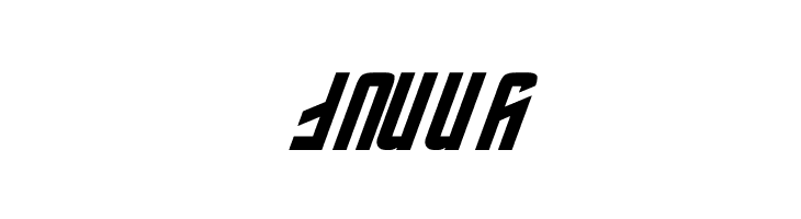 Polski DIN Trek Kursywa  Free Fonts Download