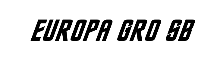 DIN Trek Kursywa  Free Fonts Download