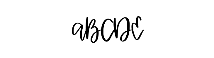 aBCDE Albret Font