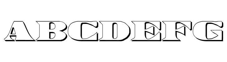 Legal Tender 3D  Free Fonts Download