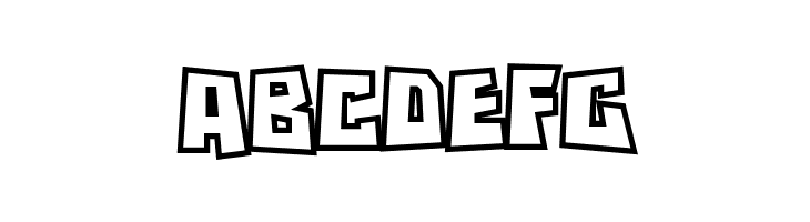 RockBiterOutlines  Free Fonts Download