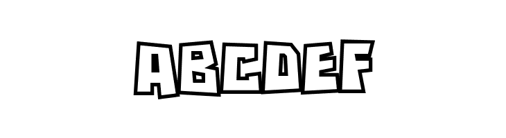 RockBiterOutlines  Free Fonts Download