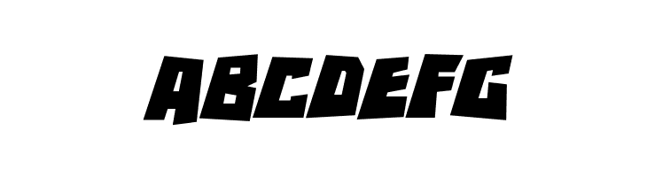 RockBiter Italic  Free Fonts Download