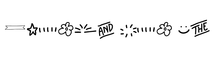 CookiesandcreamExtras  Free Fonts Download