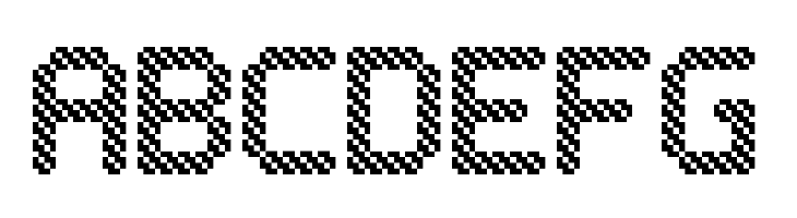 Bubble Pixel-7 Hatch  Free Fonts Download