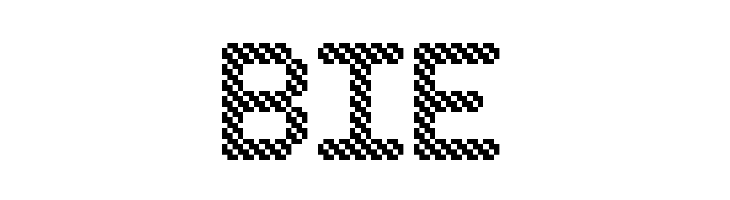 Bubble Pixel-7 Hatch  Free Fonts Download