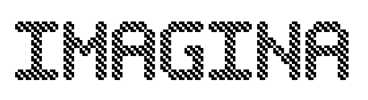 Bubble Pixel-7 Hatch  Free Fonts Download