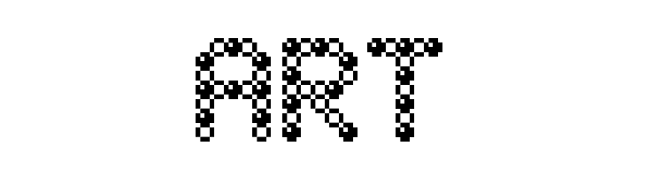 Bubble Pixel-7 Bead  Free Fonts Download