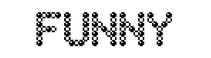 Bubble Pixel-7 Bead  Free Fonts Download