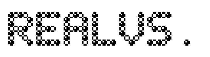 Bubble Pixel-7 Bead  Free Fonts Download