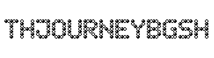 Bubble Pixel-7 Bead  Free Fonts Download