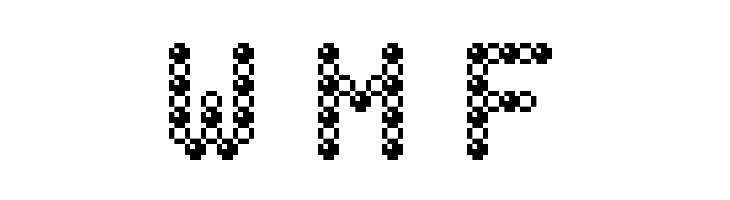 Bubble Pixel-7 Bead  Free Fonts Download