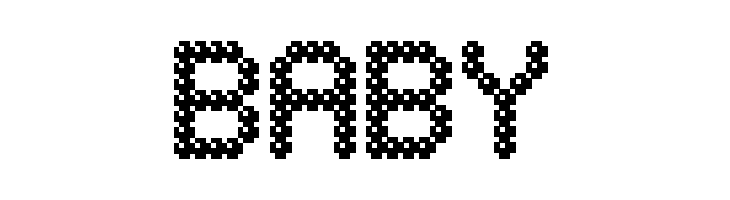 Bubble Pixel-7 Dark  Free Fonts Download