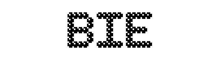 Bubble Pixel-7 Dark  Free Fonts Download