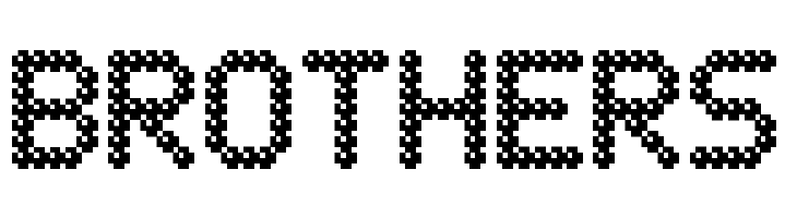 Bubble Pixel-7 Dark  Free Fonts Download