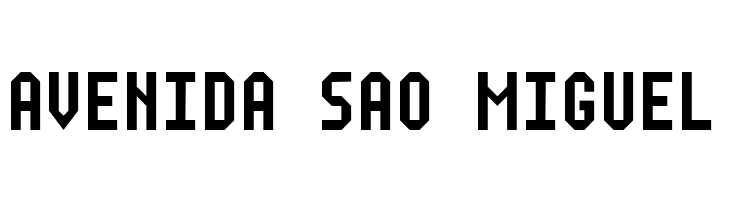 Narrow Rectangle-7  Free Fonts Download