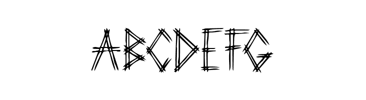 2 Prong Tree  Free Fonts Download