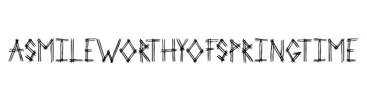 2 Prong Tree  Free Fonts Download