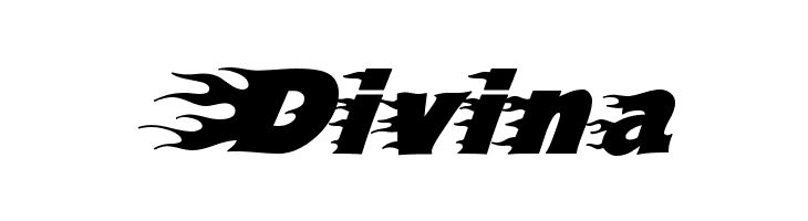 Divina Blazed Font