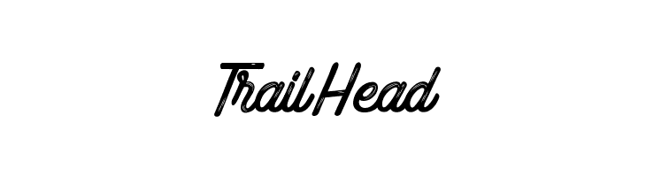 TrailHead Blueline Paradise Font