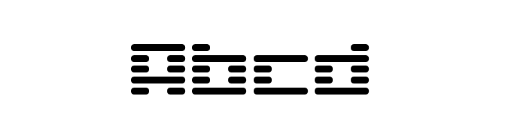 D3 Digitalism Round  Free Fonts Download