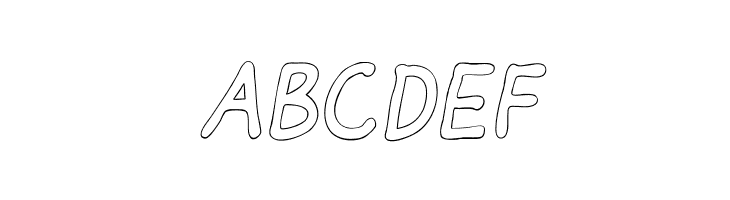 Darbog outline Bold Italic  Free Fonts Download