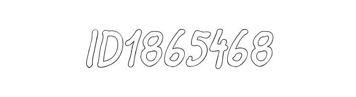 Darbog outline Bold Italic  Free Fonts Download
