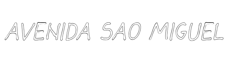 Darbog outline Italic  Free Fonts Download